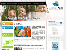 Tablet Screenshot of labergue.fr